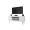 Manhattan Comfort Bradley 62.99 TV Stand, White 228BMC6 - alternate 1
